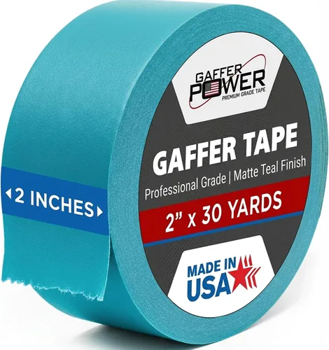 Vista 23 de Gaffer Power - Cinta adhesiva que brilla en la oscuridad, 1 pulgada x 15 pies, fabricada en Estados Unidos Brillan en la oscuridad