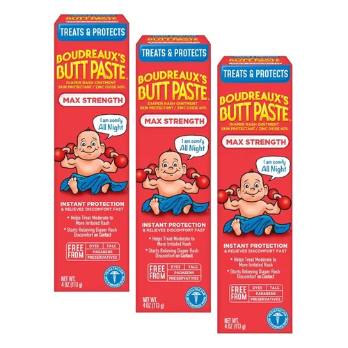 Vista 8 de Ungüento Boudreaux para dermatitis de pañal, máxima fuerza, 2 onzas, SFS ONLY, 1, 1