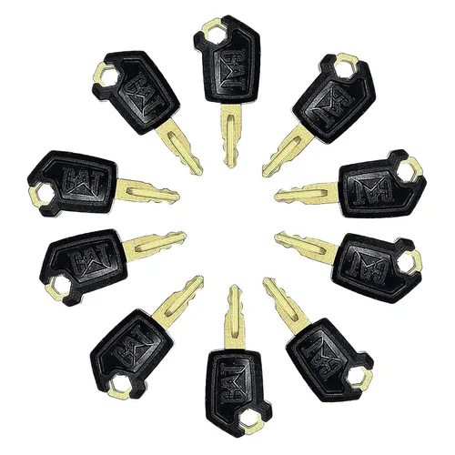 Vista 5 de 5P8500 Cat Keys, paquete de 10 llaves de encendido para equipos pesados Caterpillar