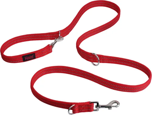 Vista 7 de Correa de Entrenamiento Halti - Correa de Perro Multifuncional de Doble Extremo, Ideal para Entrenamiento de Perros Anti-Tirón. Ligera, Suave y Negro