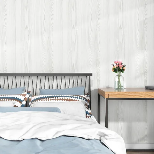 Vista 8 de WESTICK Papel de contacto de madera gris para encimeras, papel tapiz de madera gris, autoadhesivo, impermeable, papel de contacto de grano de madera
