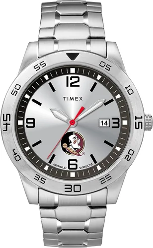 Vista 19 de Timex Tribute Reloj de cuarzo para hombre Citation de 42 mm con correa de acero inoxidable