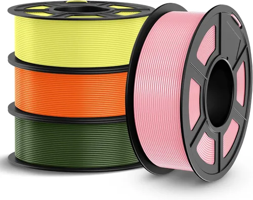 Vista 42 de TECBEARS Filamento PETG 1.75, paquete de 4.4 lbs, Multi T2506