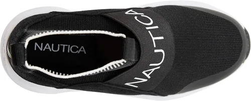 Vista 5 de Nautica Zapatos deportivos Silas de caña alta para niños con soporte mejorado para el tobillo, disponibles en tallas para niños grandes, niños