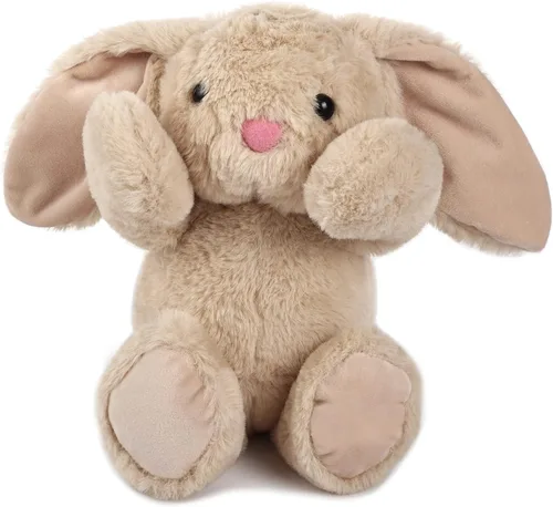 Vista 2 de TCBunny - Conejo de peluche para dormir de 11", para niñas, niños y bebés, juguetes de Pascua, Coco (Beige)