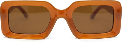 Vista 6 de SA106 Gafas de sol de plástico de moda mínima rectangular estrecha para mujer