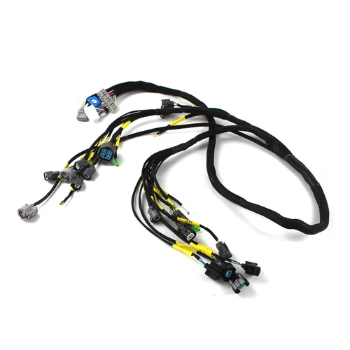 Vista 6 de Kessocco Arnés de cableado del motor CNCH-OBD2-1 CNCHOBD21 Arnés de motor compatible con Civic Acura Integra B16 B18 D16 OBD2 Budget D & B-Series