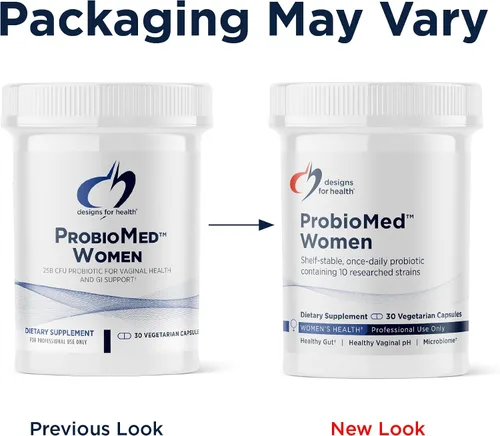 Vista 6 de Designs for Health ProbioMed Women - Probióticos vaginales para apoyar el equilibrio del pH, la comodidad vaginal, la salud inmunológica y la salud