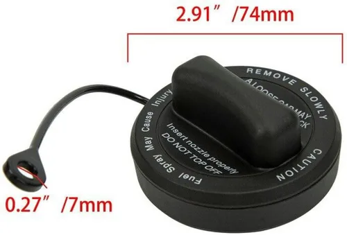 Vista 5 de Tapa de llenado de gas del tanque de combustible A2214700605 para Mercedes-Benz E430 E320 SLK320 ML350