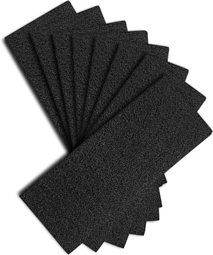 Vista 9 de Filtro de repuesto HEPA para purificador de aire VEVA 8000 Elite Pro Series, 2 filtros HEPA y 8 prefiltros de carbón activado de primera calidad