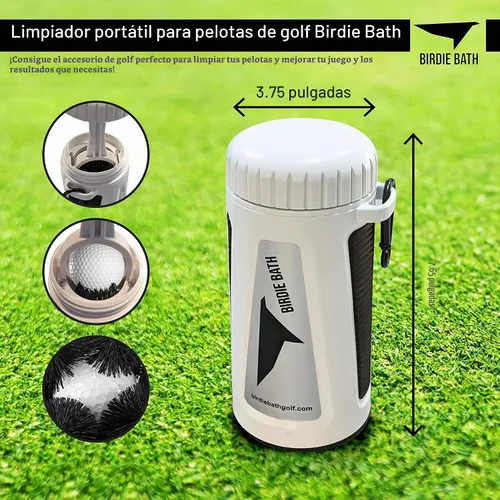 Vista 3 de Birdie Bath Portable Golf Ball Cleaner - Ultimate Personal Golf Ball Washer