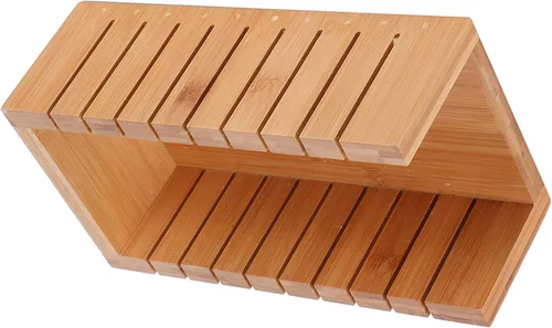 Vista 7 de Soap Cutting Tool Set with Straight and Wavy Stainless Steel Blades, Wooden Bread Cutter for DIY Soap Making, Even Cutter for Cakes Muffins Biscuits