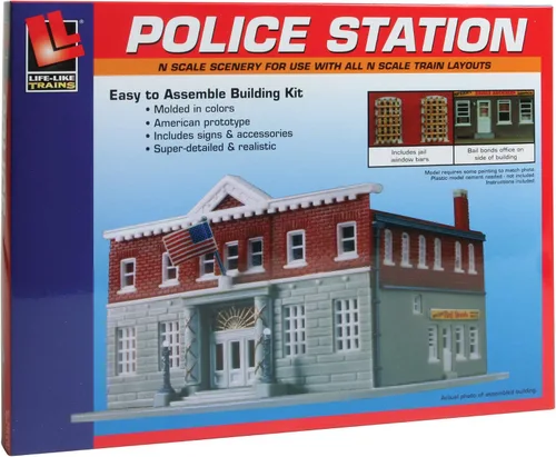 Vista 5 de Life-Like Trains Kit de construcción de escala N -William's County Store