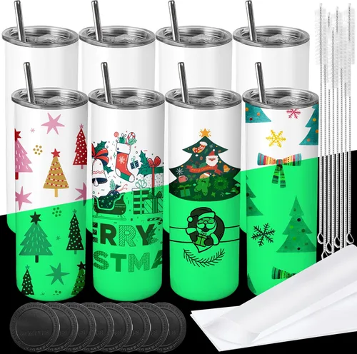 Vista 13 de Joyclub Sublimation Blanks - Vasos de 20 onzas a granel, paquete de 10