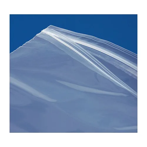 Vista 18 de Aviditi Poly Bolsa con cierre hermético blanco, 10" x 12", Azul, 1000
