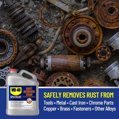 Vista 4 de WD-40 Specialist Removedor de Óxido en Remojo, Un Galón productos químicos de tratamiento de óxido automotriz