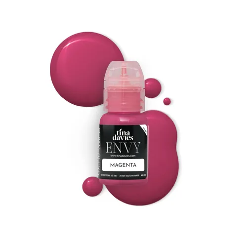 Vista 16 de Pigmentos profesionales para labios de Tina Davies Envy & Lust - Maquillaje labial permanente - Colores que cicatrizan fieles al tono - Alta Canela