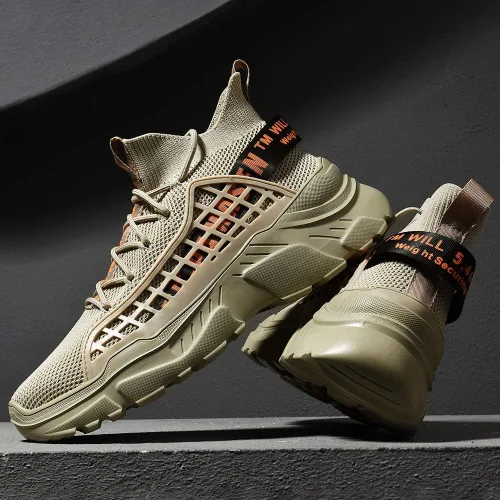 Vista 5 de XIDISO - Zapatos deportivos modernos para hombre, informales, para correr o caminar