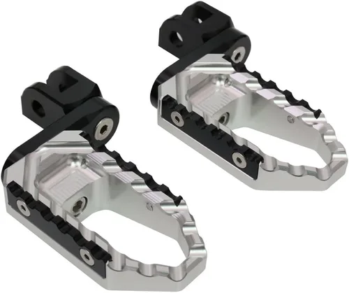 Vista 19 de MC MOTOPARTS Negro CNC 25mm Alargador de Riser Ajustable para Pedales de Pie Touring Delanteros Compatibles con NC 700 S/X 12-16 NC750X NC750S 16-19
