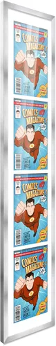 Vista 104 de Poster Palooza Marco de cómic con paspartú para 1 cómic de la Edad de Bronce publicado entre 1970 y 1985, marco de cómic negro para cómic de 7.25 x