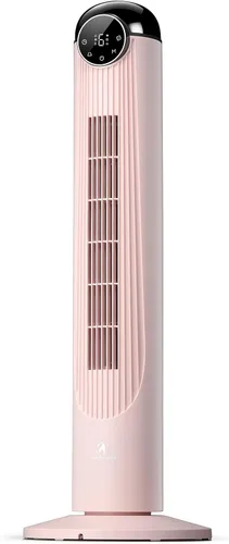 Vista 11 de Antarctic Star T36 Tower Fan-36 Inch, Bladeless Oscillating Fan with Remote, 6 Speeds & 4 Modes, LED Display, 9H Timer, Quiet Floor Standing Fan for