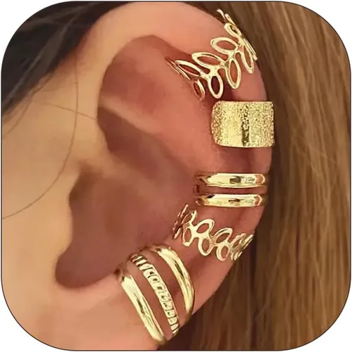 Vista 23 de Ear Cuffs Non Piercing Ear Cuff Earrings for Teen Girl Gifts Trendy Stuff