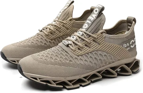 Vista 3 de Zapatos deportivos Chopben para correr, tenis a la moda con red transpirable y suela suave antideslizante, zapatos para caminar casuales y atléticos