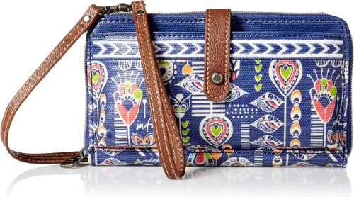 Vista 13 de Sakroots Artist Circle - Cartera/Brazalete grande para teléfono celular Aqua World