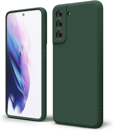 Vista 67 de oakxco Funda para teléfono Samsung Galaxy S8 de silicona líquida, delgada y fina de gel de goma suave TPU cubierta protectora simple llana