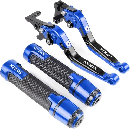 Vista 23 de Accesorios para Yamaha XTZ125 XTZ 125 2014 2015 motocicleta Racing accesorios CNC freno embrague palancas manillar mango motocicleta freno embrague