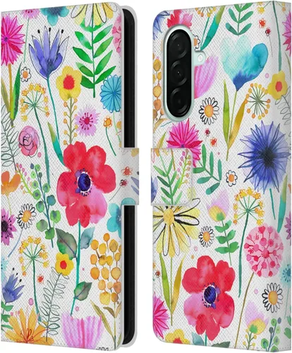 Vista 129 de Head Case Designs Officially Licensed Ninola Butterfly Nature Spring Floral Leather Wallet Case Compatible with Samsung Galaxy A07 4G