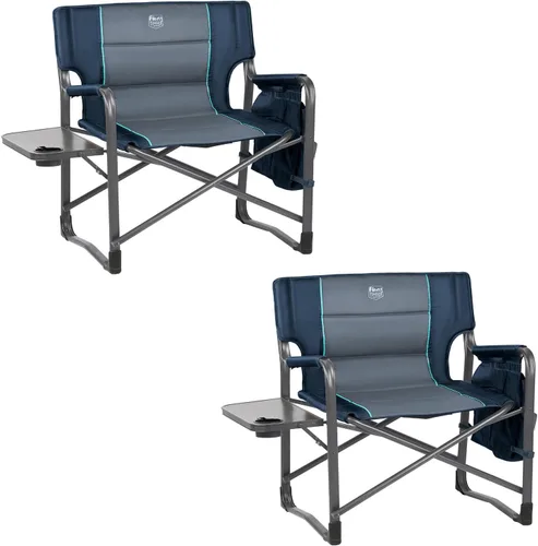 Vista 21 de TIMBER RIDGE Silla de directores extra ancha, sillas de camping plegables