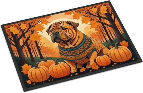 Vista 61 de Caroline's Treasures DAC1041MAT - Tapete de algodón de Tulear para puerta delantera, 18 x 27 pulgadas, para interiores y exteriores, para entrada