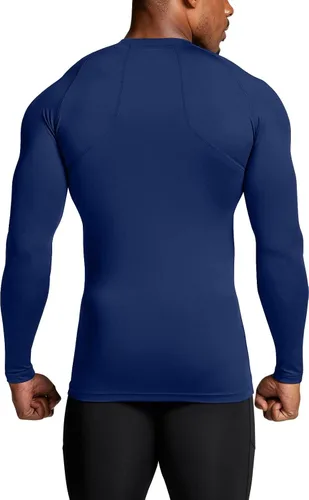 Vista 9 de ATHLIO - Paquete de 1 o 3 camisetas de compresión de manga larga con FPU 50+ para hombre, camiseta de protección para deportes acuáticos