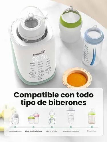 Vista 7 de Grownsy Auto-Lift Nutri - Calentador de biberones para leche materna