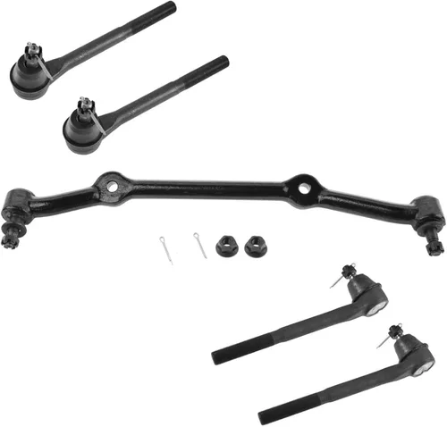 Vista 150 de TRQ Kit de dirección delantera con barra de acoplamiento de fuelle de piñón y cremallera compatible con Toyota Echo 2000-2005