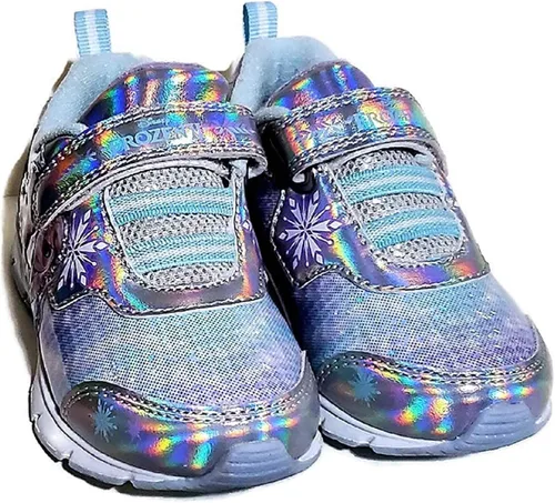 Vista 4 de Disney Frozen 2 - Tenis iluminados para niñas pequeñas