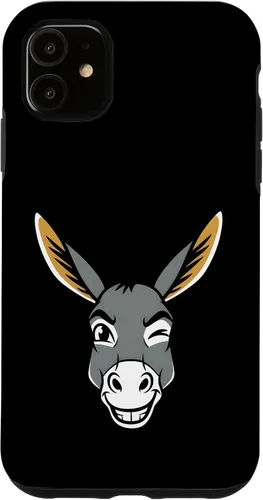 Vista 8 de Funny Wild Donkey Animal Lover Humor Design Gift Men Women Case for iPhone XR
