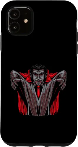 Vista 8 de iPhone 16 Halloween Monster Dracula Vampire Case