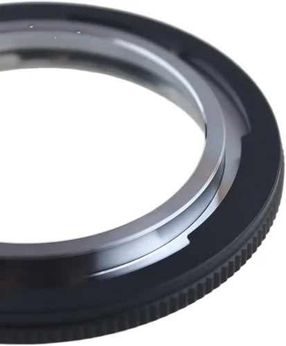 Vista 7 de Pixco Mount Adapter Ring for Nikon F Mount Lens to Canon FD Film Camera with Infinity Focus