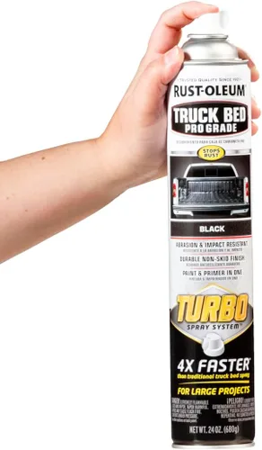 Vista 2 de Rust-Oleum 340455 - Revestimiento para caja de camioneta, negro