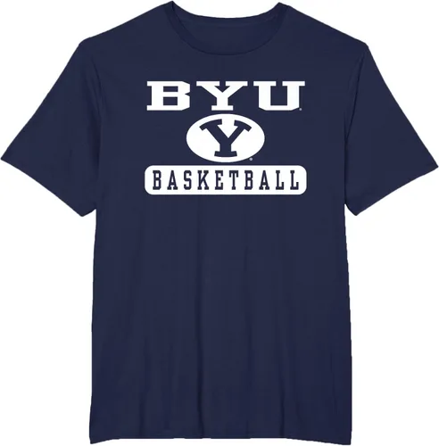 Vista 7 de BYU Cougars - Camiseta de baloncesto con licencia oficial, Azul