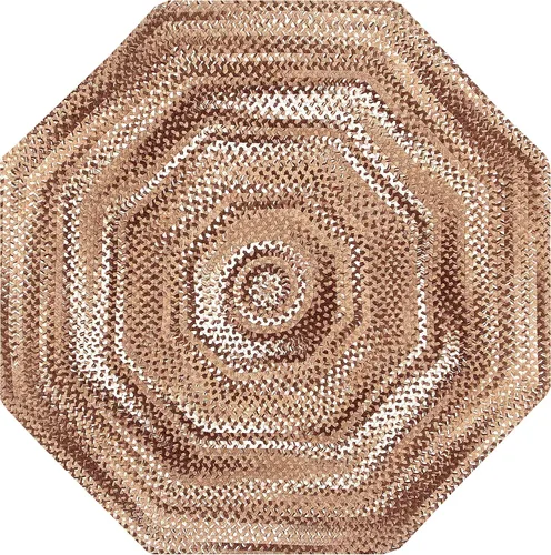 Vista 19 de Better Trends Alfombra trenzada degradada, ovalada, reversible y duradera, 100% algodón suave, ideal para cocina, sala de estar, dormitorio, tapete