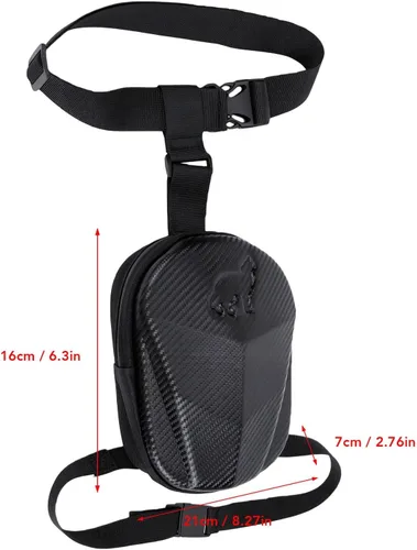 Vista 7 de Bolsa de pierna de motocicleta Impermeabilización EVA Hard Shell