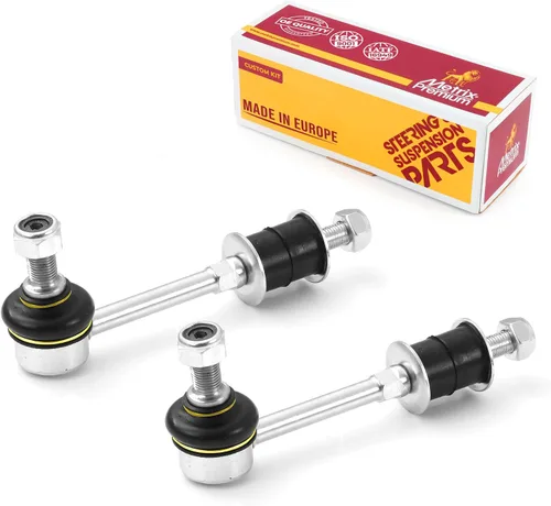Vista 122 de Metrix Premium Piezas de Chasis - Kit de 2 piezas de Eslabón de Estabilización de Barra Antirrollio Delantera Compatible con 2006-2009 Mitsubishi