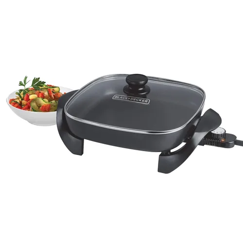 Vista 6 de Black & Decker sartén eléctrico, Negro