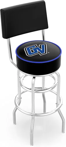 Vista 8 de The Holland Bar Stool Company L7C4 - Taburete giratorio con doble anilla cromada (Leprechaun)