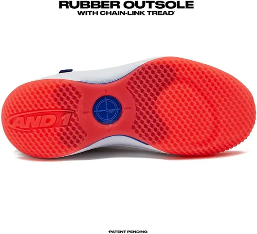 Vista 5 de AND1 Scope - Zapatos de baloncesto para niñas y niños, tenis de caña alta para niños, talla juvenil 1 a 7, zapatos de baloncesto para niños