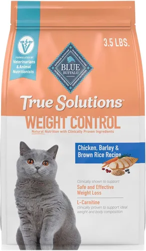 Vista 12 de Blue Buffalo True Solutions Control de Peso Natural Comida Seca para Gato Adulto, Pollo, Bolsa de 11 libras