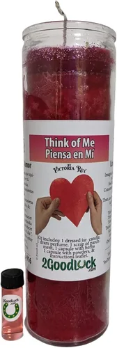 Vista 3 de Kit de velas vestidas Think of Me - Veladora Kit Piensa en Mi